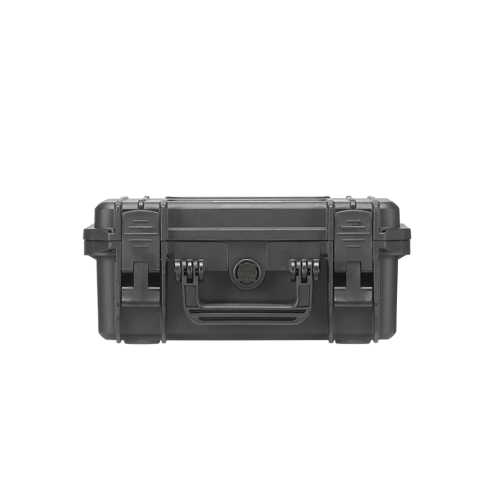 Black, cubed foams, INT 300x225xH132(33+99)mm, EXT 336x300xH148mm, 1,76kg, 8,91L
