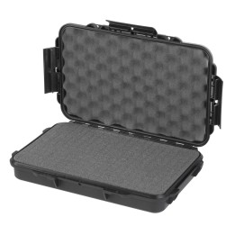 Black, cubed foams, INT 316x195xH53(16+37)mm, EXT 350x230xH59mm, 0,52kg, 3,26L