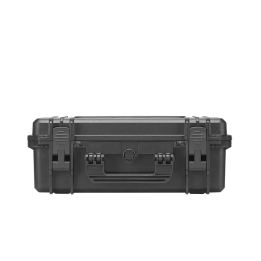 Black, cubed foams, INT 426x290xH159(45+114)mm, EXT 464x366xH176mm, 3,08kg, 19,64L