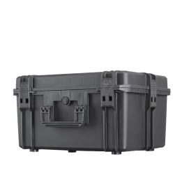 Black, cubed foams, INT 500x350xH280(58+222)mm, EXT 555x428xH306mm, 5,84kg, 49L