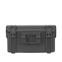 Black, cubed foams, INT 500x350xH280(58+222)mm, EXT 555x428xH306mm, 5,84kg, 49L