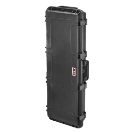 Black, cubed foams, INT 1100x370xH140(45+95)mm, EXT 1177x450xH158mm, 8,8kg, 56,98L