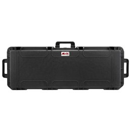 Black, High Density cubed foams, INT 1100x370xH140(45+95)mm, EXT 1177x450xH158mm, 56,98L