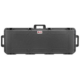Black, convoluted foams, INT 1100x370xH140(45+95)mm, EXT 1177x450xH158mm, 7,92kg, 56,98L
