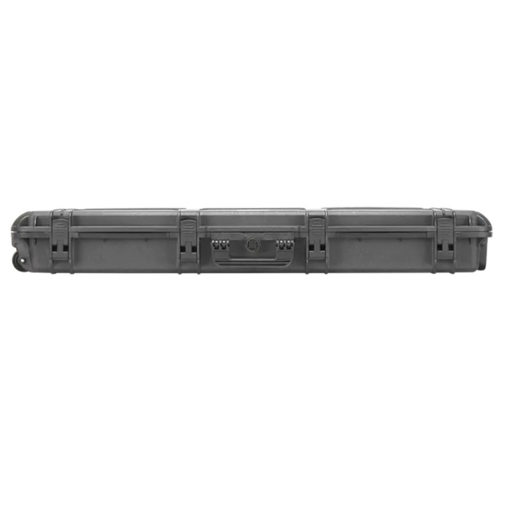 Black, convoluted foams, INT 1100x370xH140(45+95)mm, EXT 1177x450xH158mm, 7,92kg, 56,98L