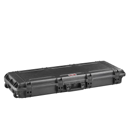 Black, convoluted foams, INT 1100x370xH140(45+95)mm, EXT 1177x450xH158mm, 7,92kg, 56,98L