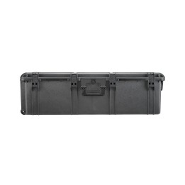 Black, cubed foam, INT 1100x370xH330(45+285)mm, EXT 1177x450xH348mm, 13,3kg, 130L