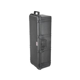 Black, cubed foam, INT 1100x370xH330(45+285)mm, EXT 1177x450xH348mm, 13,3kg, 130L