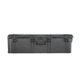 Black, cubed foam, INT 1100x370xH330(45+285)mm, EXT 1177x450xH348mm, 13,3kg, 130L