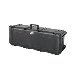 Black, empty, INT 1100x370xH330(45+285)mm, EXT 1177x450xH348mm, 11kg, 130L