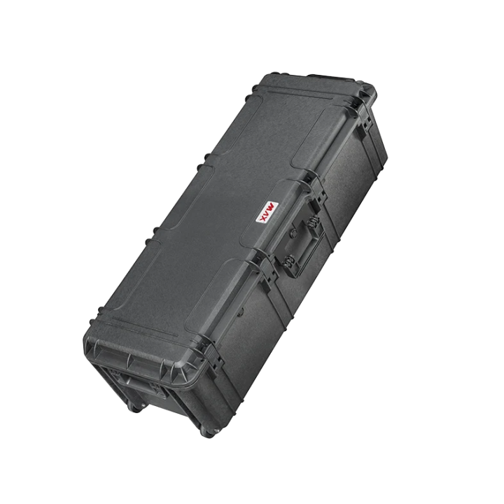 Black, empty, INT 1100x370xH330(45+285)mm, EXT 1177x450xH348mm, 11kg, 130L