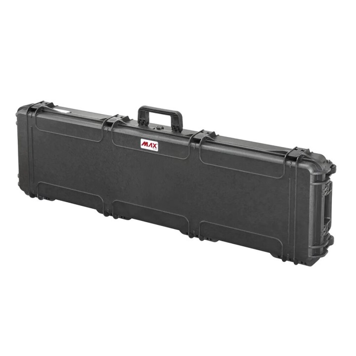 Black, cubed foams, INT 1350x370xH150(45+105)mm, EXT 1420x440xH168mm, 9,45kg, 75L