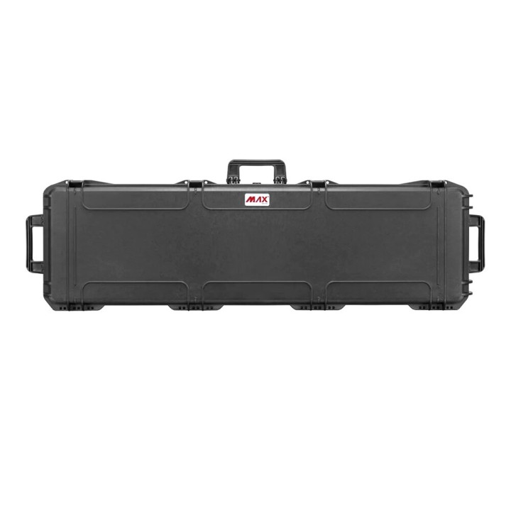 Black, cubed foams, INT 1350x370xH150(45+105)mm, EXT 1420x440xH168mm, 9,45kg, 75L