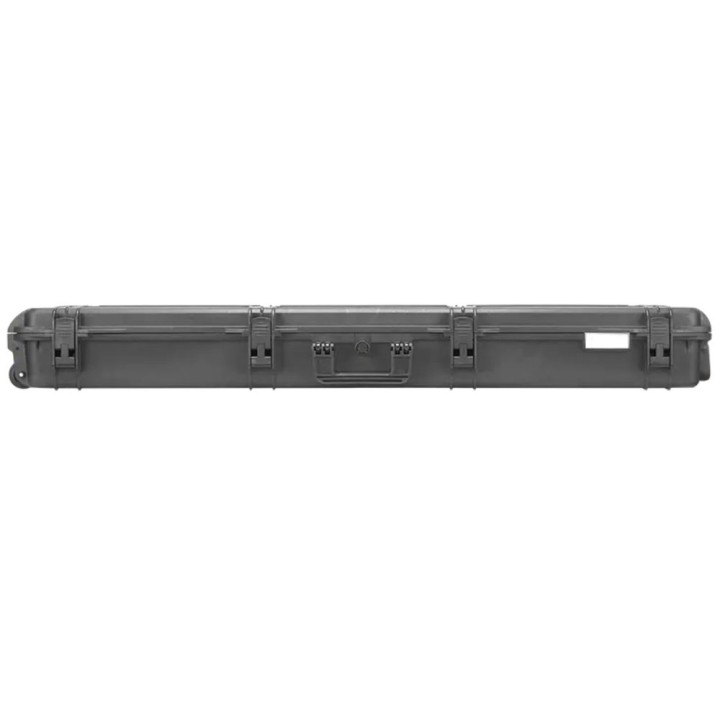 Black, cubed foams, INT 1350x370xH150(45+105)mm, EXT 1420x440xH168mm, 9,45kg, 75L