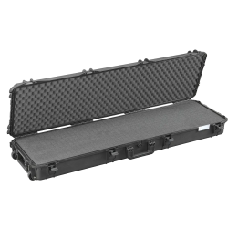 Black, cubed foams, INT 1350x370xH150(45+105)mm, EXT 1420x440xH168mm, 9,45kg, 75L