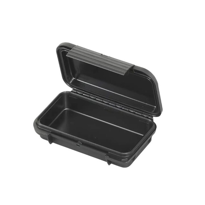 Black, empty, INT 157x115xH41(12+29)mm, EXT 175x115xH47mm, 0,14kg, 0,527L