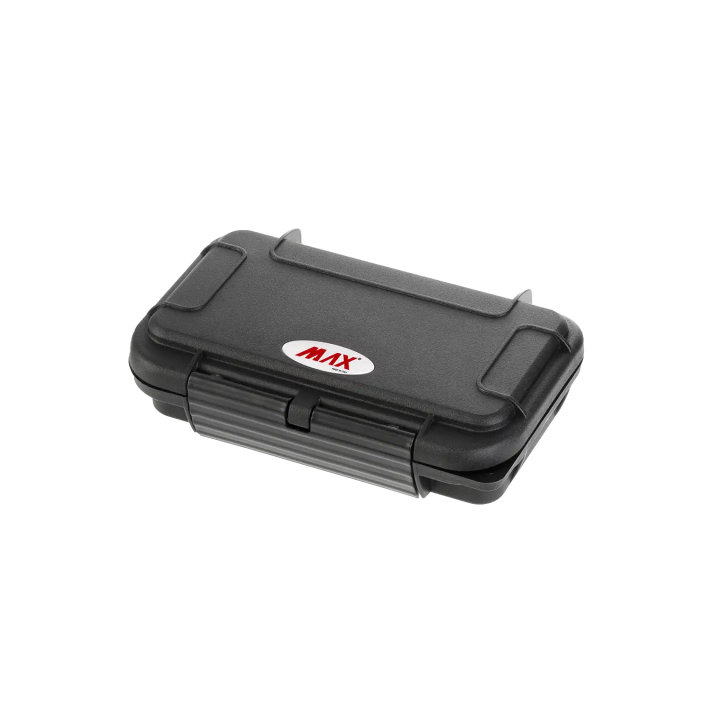 Black, empty, INT 157x115xH41(12+29)mm, EXT 175x115xH47mm, 0,14kg, 0,527L