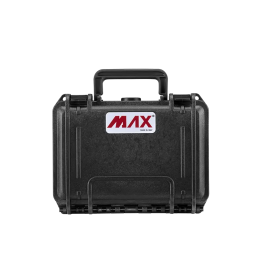 Black, cubed foams, INT 200x125xH98(21,5+68,5)mm, EXT 234x173xH108,5mm, 0,65kg, 2,1L