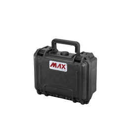 Black, empty, INT 200x125xH98(21,5+68,5)mm, EXT 234x173xH108,5mm, 0,54kg, 2,1L