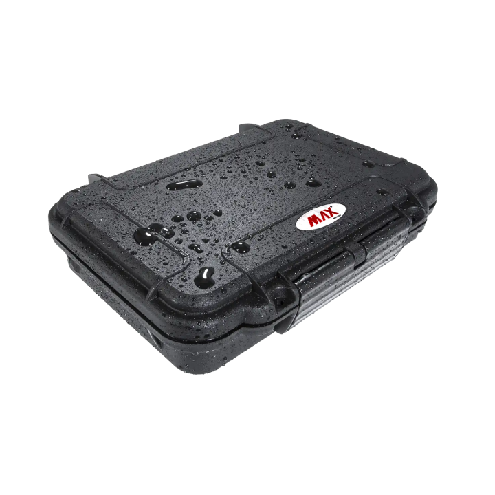 Black, empty, INT 212x82xH47(14+33)mm, EXT 230x175xH53mm, 0,26kg, 1,39L