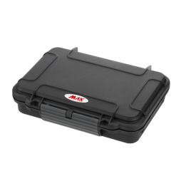 Black, empty, INT 212x82xH47(14+33)mm, EXT 230x175xH53mm, 0,26kg, 1,39L