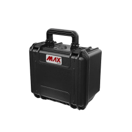 Black, empty, INT 235x180xH156(25+131)mm, EXT 258x243xH167,5mm, 0,96kg, 6,6L