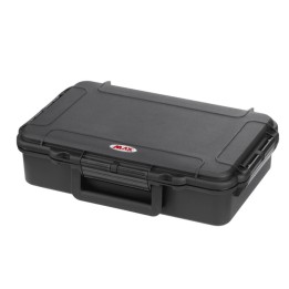 Black, empty, INT 316x195xH81(16+65)mm, EXT 350x230xH86mm, 0,54kg, 4,99L