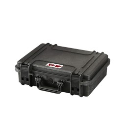 Black, High Density cubed foams, INT 380x270xH115(36+79)mm, EXT 414x345xH129mm, 11,8L
