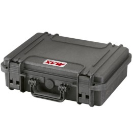 Black, empty, INT 380x270xH115(36+79)mm, EXT 414x345xH129mm, 2,1kg, 11,8L