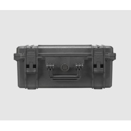 Black, High Density cubed foams, INT 380x270xH160(36+124)mm, EXT 414x345xH174mm, 16,4L