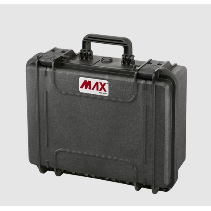 Black, High Density cubed foams, INT 380x270xH160(36+124)mm, EXT 414x345xH174mm, 16,4L