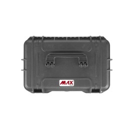 Black, High Density cubed foams, INT 400x230xH260(47,5+212,5)mm, EXT 456x290xH318mm, 22L