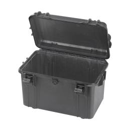 Black, empty, INT 400x230xH260(47,5+212,5)mm, EXT 456x290xH318mm, 2,4kg, 22L