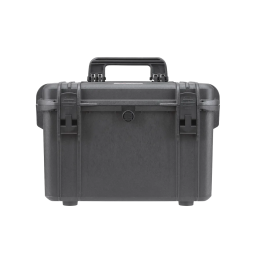 Black, empty, INT 400x230xH260(47,5+212,5)mm, EXT 456x290xH318mm, 2,4kg, 22L