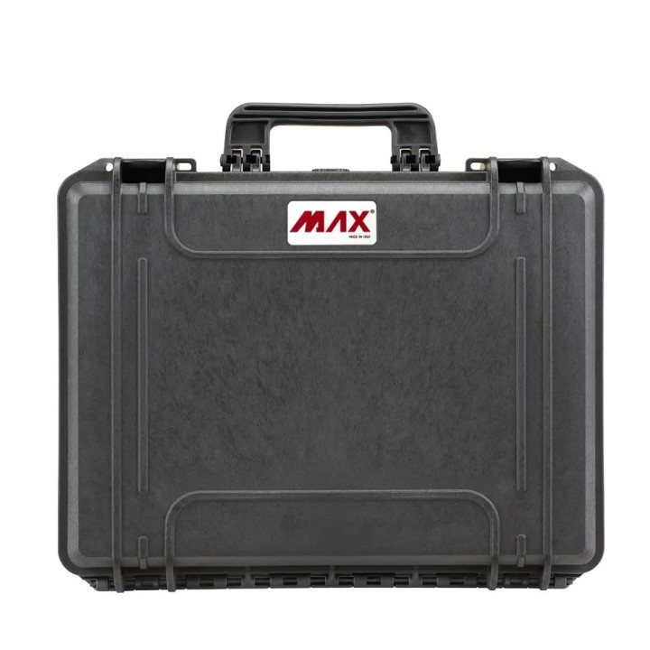 Black, High Density cubed foams, INT 465x335xH125(40+85)mm, EXT 502x415xH141mm, 19,47L