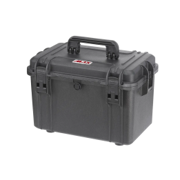 Black, cubed foams, INT 400x230xH260(47,5+212,5)mm, EXT 456x290xH318mm, 2,7kg, 22L