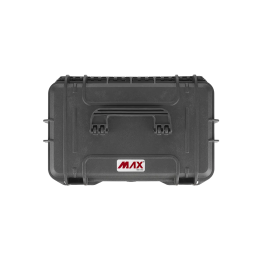 Black, cubed foams, INT 400x230xH260(47,5+212,5)mm, EXT 456x290xH318mm, 2,7kg, 22L