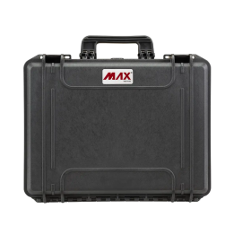 Black, cubed foams, INT 465x335xH125(40+85)mm, EXT 502x415xH141mm, 2,9kg, 19,47L