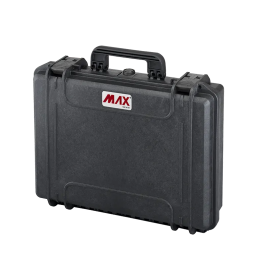 Black, cubed foams, INT 465x335xH125(40+85)mm, EXT 502x415xH141mm, 2,9kg, 19,47L