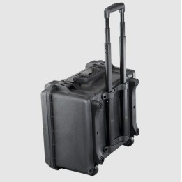 Black, High Density cubed foams + trolley, INT 465x335xH220(40+180)mm, EXT 502x422xH267mm, 34,27L
