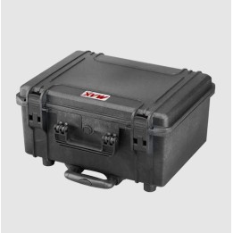 Black, High Density cubed foams + trolley, INT 465x335xH220(40+180)mm, EXT 502x422xH267mm, 34,27L