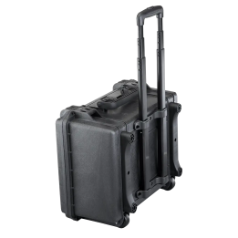 Black, cubed foams + trolley, INT 465x335xH220(40+180)mm, EXT 502x422xH267mm, 4,98kg, 34,27L