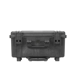 Black, cubed foams + trolley, INT 465x335xH220(40+180)mm, EXT 502x422xH267mm, 4,98kg, 34,27L