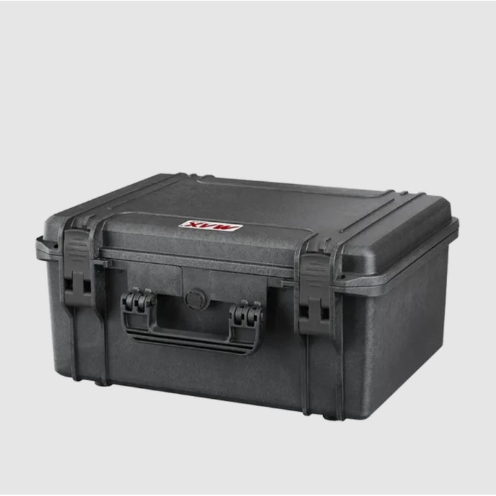 Black, empty, INT 465x335xH220(40+180)mm, EXT 502x415xH246mm, 3,4kg, 34,27L