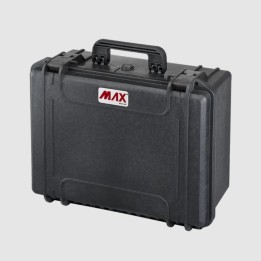 Black, empty, INT 465x335xH220(40+180)mm, EXT 502x415xH246mm, 3,4kg, 34,27L
