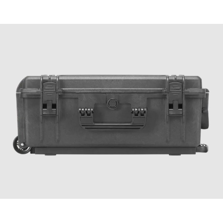 Black, High Density cubed foams with trolley, INT 520x290xH200(45+155)mm, EXT 585x361xH238mm, 4,02L