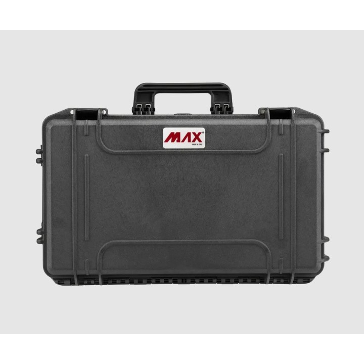 Black, High Density cubed foams with trolley, INT 520x290xH200(45+155)mm, EXT 585x361xH238mm, 4,02L