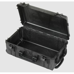 Black, empty with trolley, INT 520x290xH200(45+155)mm, EXT 585x361xH238mm, 5,06kg, 4,02L