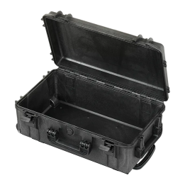 Black, empty with trolley, INT 520x290xH200(45+155)mm, EXT 585x361xH238mm, 5,06kg, 4,02L