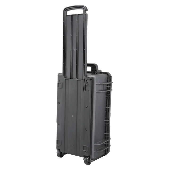 Black, cubed foams with trolley, INT 520x290xH200(45+155)mm, EXT 585x361xH238mm, 5,54kg, 4,02L